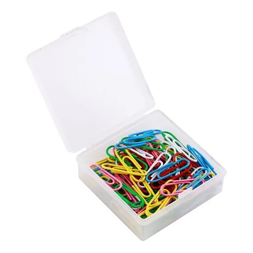 Assorted Color Paperclips for Office Premium Clips for Paperwork Paper Clips Small Paperclip Rustproof Paperclips Great (200pcs)