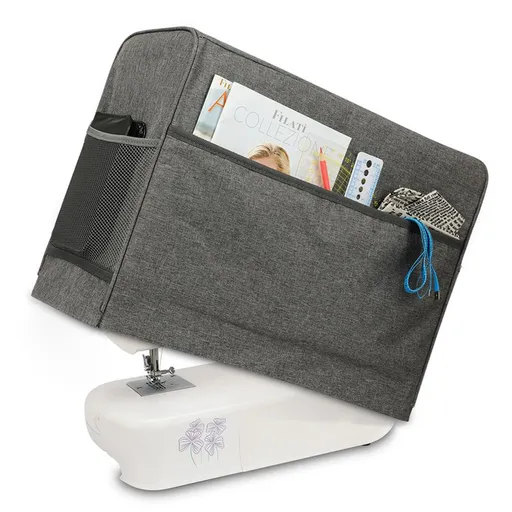 Waterproof Sewing Machine Dust Cover Sewing Equipment Cover Shell with Pockets Sewing Machine Storage Bag