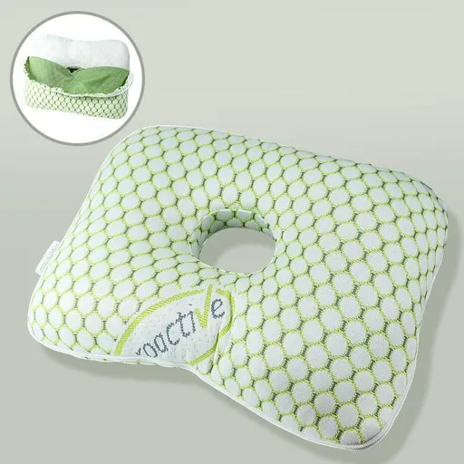 Ear Protection Pillow, Green [Removable & Washable Inner Liner]