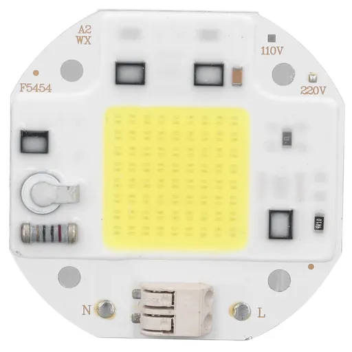 COB Lamp Bead High Power LED Chip High Brightness Drive Free for DIY Lamp Floodlight Indoor Lighting 220V70W Cold White 5800K-6500K