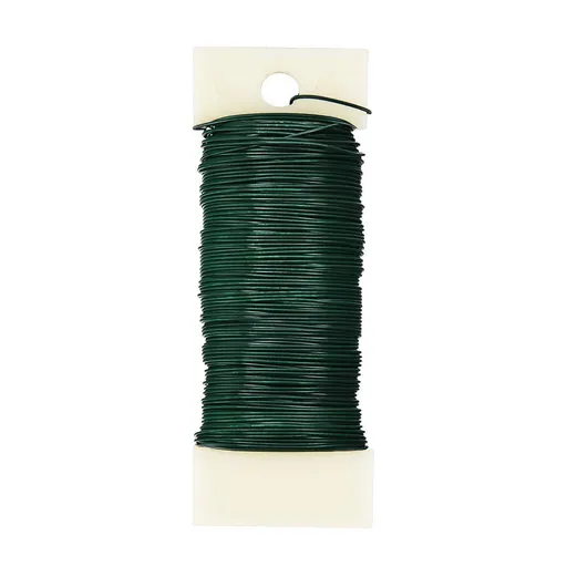 Floral Wire 38 Yards 22 Gauge Paddle Wire for Wreath Making Craft Florist Floral Flower Arrangements Garland