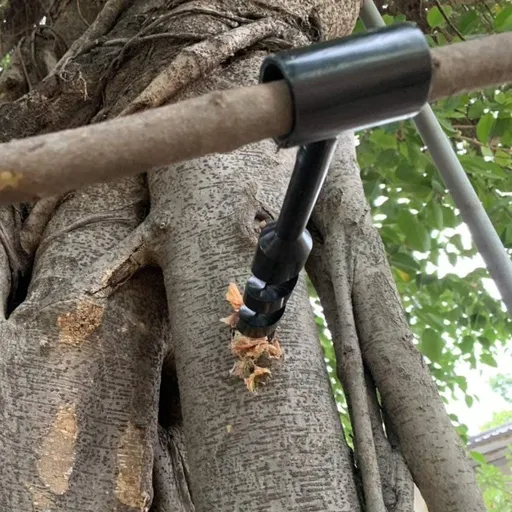 Hand Wood Auger Drill Bit for Backpack and Camping - Perfect Addition Tool to Survival and Camping Gear Packs（25mm ）