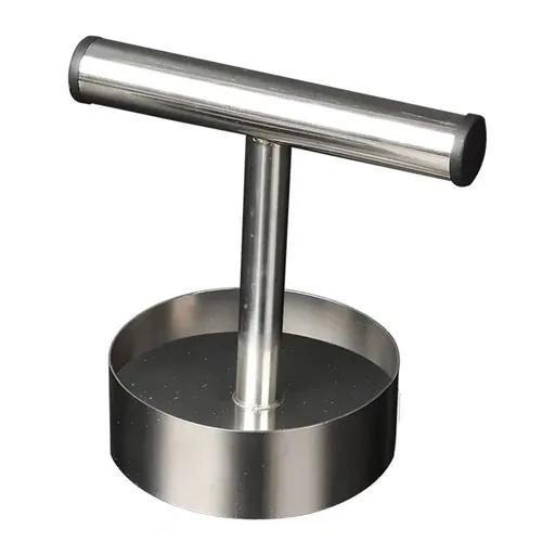 Stainless Steel Meat Press | 304 Food-Grade Hamburger Patty Maker | Dumpling & Rice Ball Mold | 9x8x9 cm Kitchen Tool for Homemade Patties & Dough