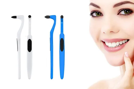 2PCS Teeth Stain Remover Tooth Cleaner Dental Cleaning Tool