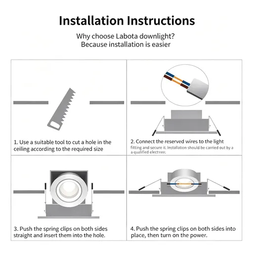 2 Pack All Aluminum High Power 3.5" 12W Cool White 6000K (Cutout 9-10.5cm) | Recessed LED Downlight | Christmas Home Renovation Lighting Gift | High Brightness Round Ceiling Panel Light for Living Room