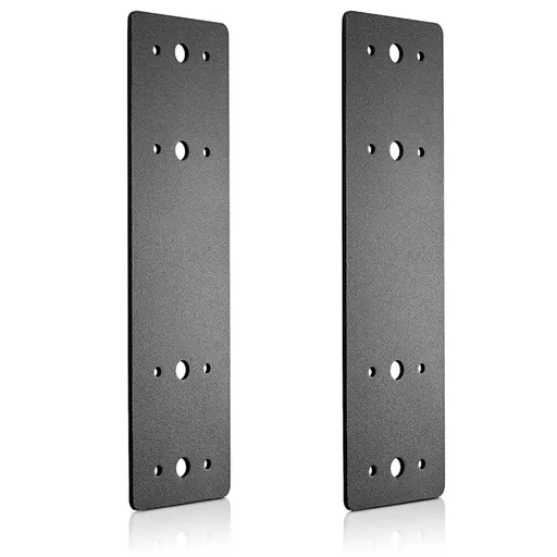 10" X 3" Straight Steel Flat Metal Plate (2 pc) with Powder Coating, Mending Plate, Joining Brackets, I Strap for Truss Framing