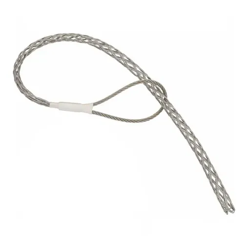 Stainless Steel Cable Pulling Sock Wire Grip Tool for NBN Telstra Ducting 6 Sizes - White(15-20MM)