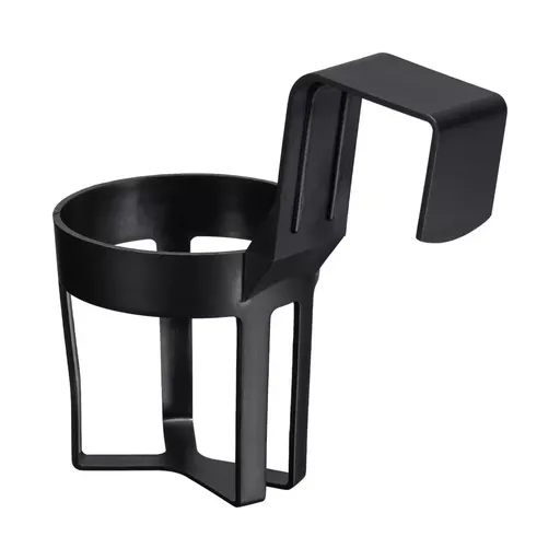 Black Car Cup Holder – Universal Vehicle Drink Organizer, Portable Beverage Rack (Set of 4)