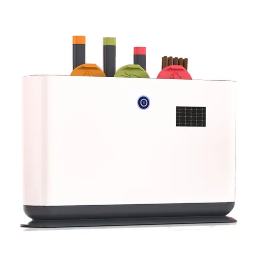 Knife Block Electric Ultraviolet All Round Cleaning Knife Chopstick Chopping Board Holder Utensils Organizer