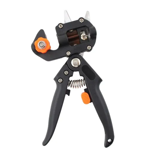Grafting Tool Kit, Garden Pruner Tools with Replacement Blades, Plant Branch Vine Fruit Tree Cutting Tool Kits Scissors, Perfect for Fruit Trees Grafting (Bag packaging)