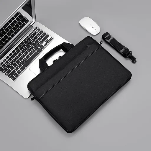 Laptop Tote Shoulder Bag, 14.1/15.6in Laptop Or Tablet, Stylish, Fabric, Lightweight, Business Casual, Suitable For Multiple Laptops