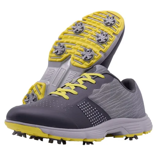 THESTRON Men Golf Shoes Waterproof Casual gray green 9