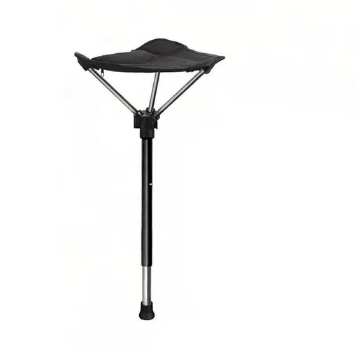 Folding Chair Fishing Tools Chair Outdoor Telescopic Folding Stool Portable High Chair Single Leg Chair Outdoor Camping Fishing