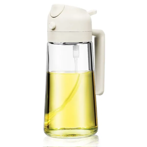 Oil Dispenser Bottle with Leak-Proof Sprayer for Kitchen Use, Perfect for Cooking, Vinegar, and Oil Pouring, Easy to Clean and Handle