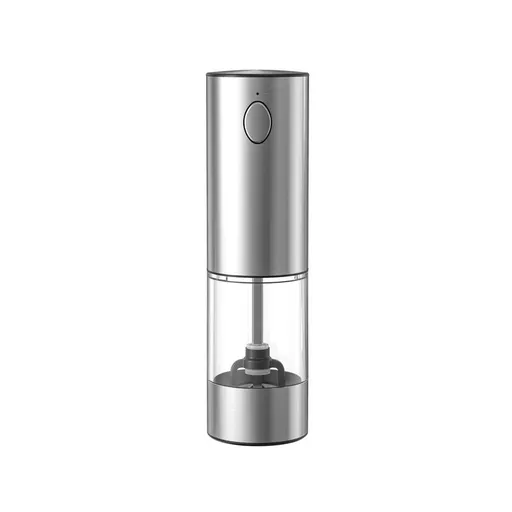 Electric Salt and Pepper Grinder Set, Rechargeable Salt and Pepper Shakers Refillable, Automatic Pepper Mill with Adjustable