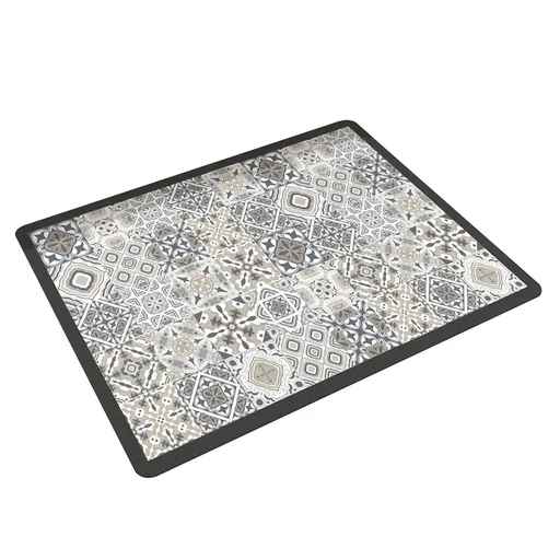 Draining Pad Cover Mat Water Absorbing Pad Washing Machine Top Dust Protection - Grey