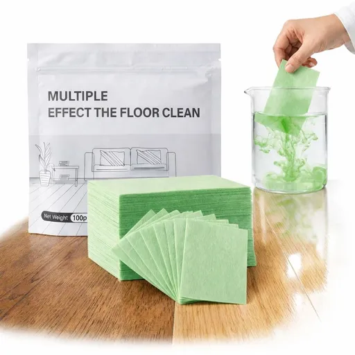 Multi Effect Floor Clean Tablets, Concentrated Multi Surface Cleaner with Fresh Scent for Hardwood, Tile, Laminate, Kitchen And Bathroom
