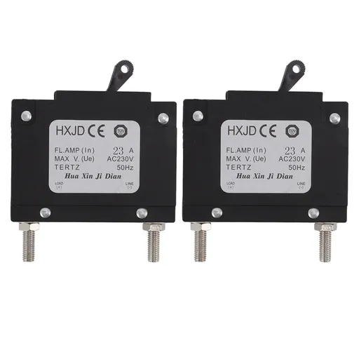 Circuit Breaker 23A Safety Professional Petrol Generators 230V 2 Piece