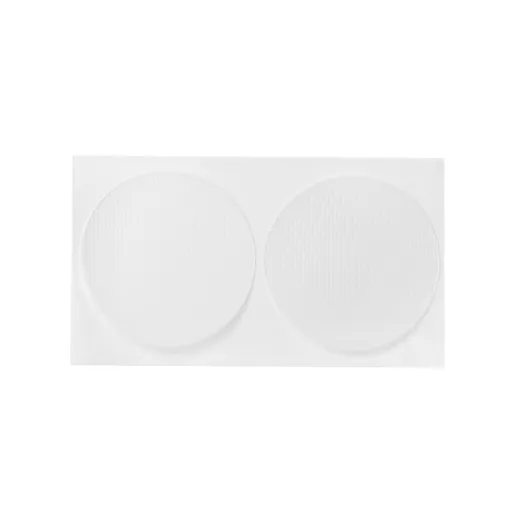 Men's White Invisible Chest Sticker (4.5cm) - TPU Anti-Scratch Sports Style