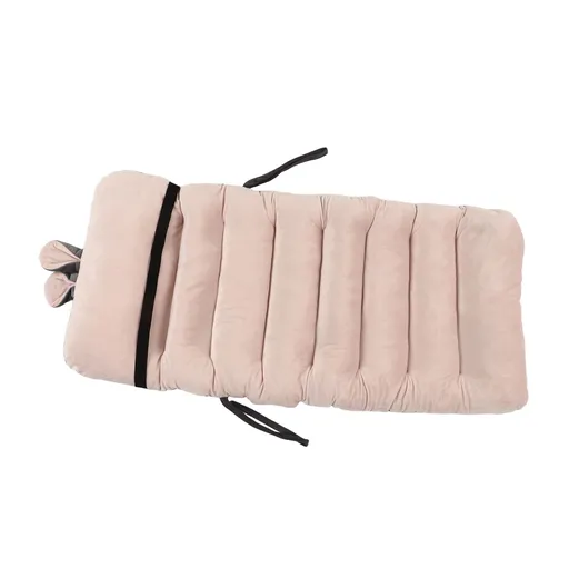 Integrated Recliner Backrest Cushion Plush PP Cotton Back Support Office Chair Sofa CushionLight Pink 45x100cm