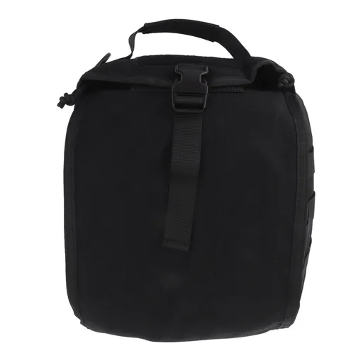 Outdoor Helmet Bag Nylon Waterproof Motorcycle Bike Bicycle Helmet Bag for Camping Hiking Black