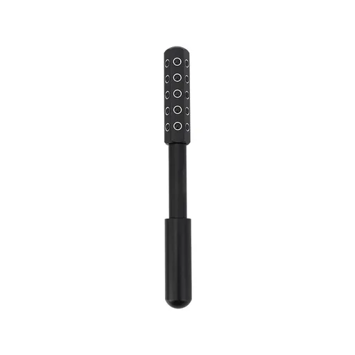Black Germanium Stone Facial Roller - Uplifting & Sculpting Beauty Massager for Face and Body