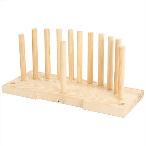 Double Sided Bow Maker for Ribbon, Bow Maker Wooden Wreath Bow Maker Tool Portable Bow Tie Machine