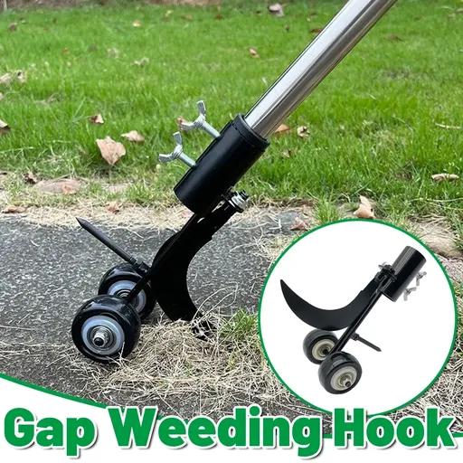 Weed Puller Tool Adjustable Crevice Weeding Cleaner Hand Tool For Garden Lawn