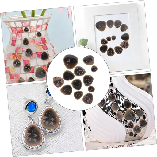 Supplies Irregular Ceramics Mosaic Ceramic Mosaic/Mosaic Blue and White Porcelain Mosaic Fragments Waist Brick Handmade Materials