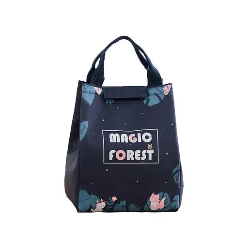 Portable Insulated Thermal Lunch Box Carry Tote Picnic Case Storage Bag 18x24x15cm - E08 (18x24x15cm)