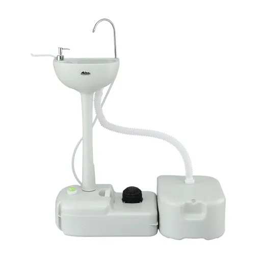 Weisshorn Camping Basin Portable Hand Wash Sink Stand 43L Capacity