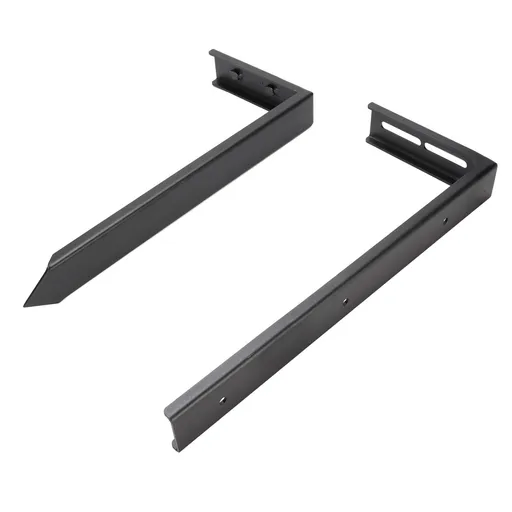 Fence Post Repair Kit Heavy Duty Steel Stakes Anchor Ground Spike for Inclined Broken Wooden Fences