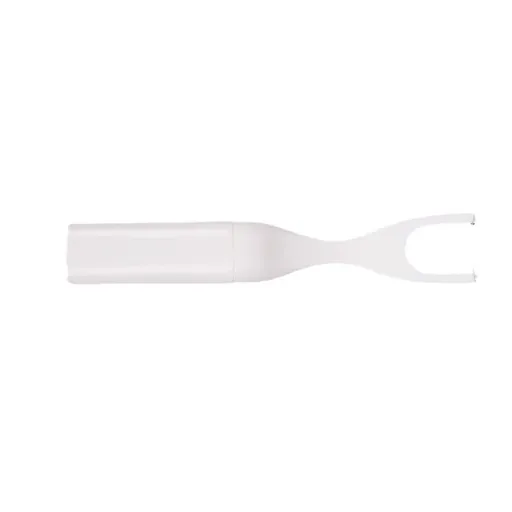 Waxed dental floss suitable for removing dental plaque and food, premium care dental floss, and dental oral care with a handle