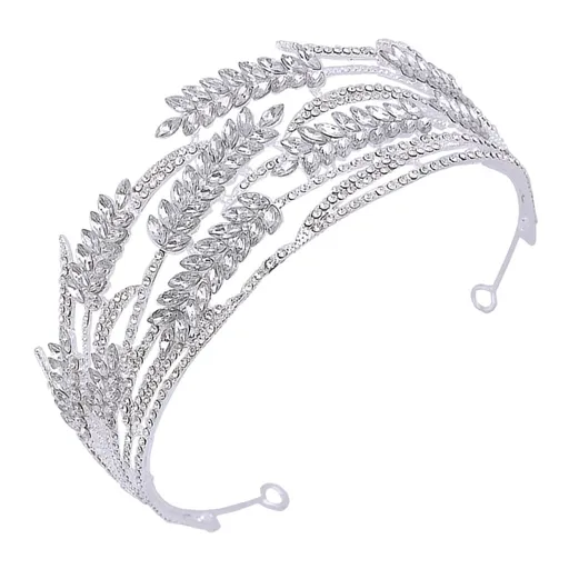 unbranded Bride Crown Baroque Bridal Haircut Decoration Women's