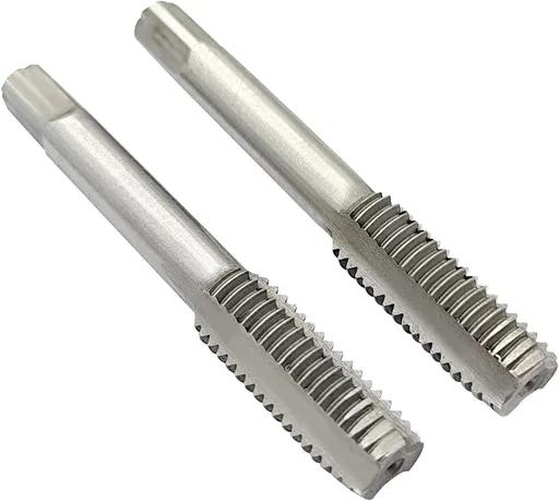 M10 X 1.5 Metric Hand Tap,1 Pair Threading Hand Tap Alloy Tool Steel Right Hand