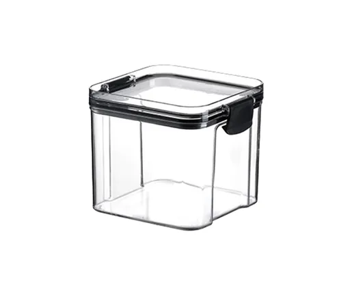 Clear Food Storage Box Container Moisture Proof Grain Bottle Jar Kitchen Supply-2