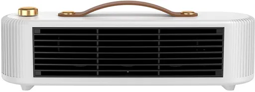 Portable Desktop Space Heater, Fast Heating Electric Heater with 2 Heat Settings (450W/800W), PTC Ceramic Heater with Overheat & Tip-Over Protection, Low Noise Small Heater for Office, Bedroom, Indoor Use