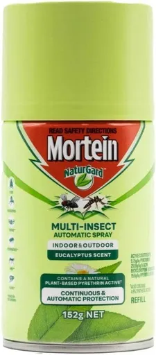 Mortein NaturGard Multi-Insect Automatic Spray Refill Eucalyptus 152g