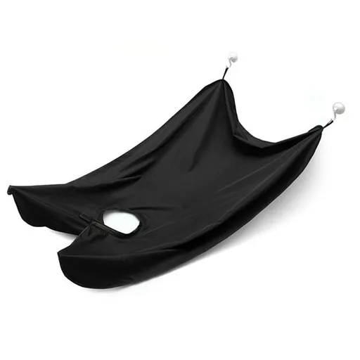 Beard Bib Apron,with 2 Strong Suction Cup - Beard Hair Clippings Catcher for Men Shaving and Trimming,Gifts for Men.