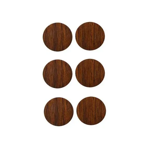 54 X Self Adhesive Decorative Screw Cover Caps Holes Cams Furniture Kitchen 20mm - PC 104