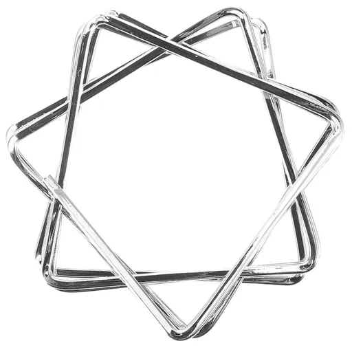 Plated Metal Napkin Decorative Table Accessories for Party, Wedd, and Festival me Decor