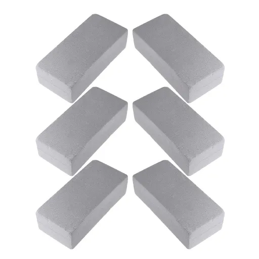 6 Pieces Floral Blocks Flower Arrangement Clay for and Artificial Flower Bases, Perfect for Crafting and Floral Design