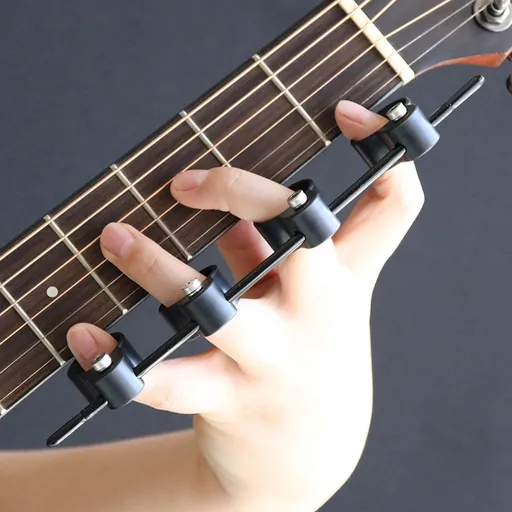 Adjustable Resistance Finger Exerciser for Musicians and Guitar Practice