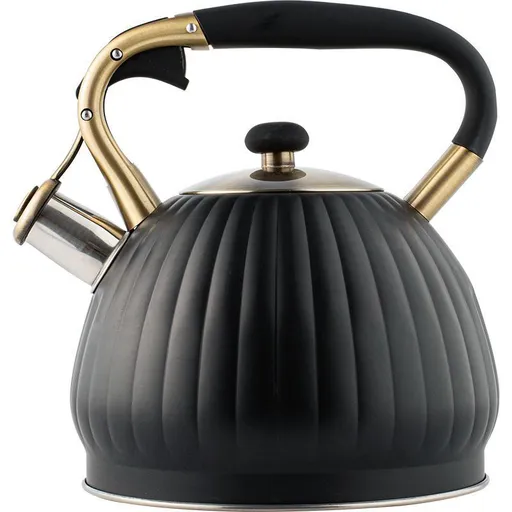 Black Pumpkin Shaped Water Kettle 3.5L