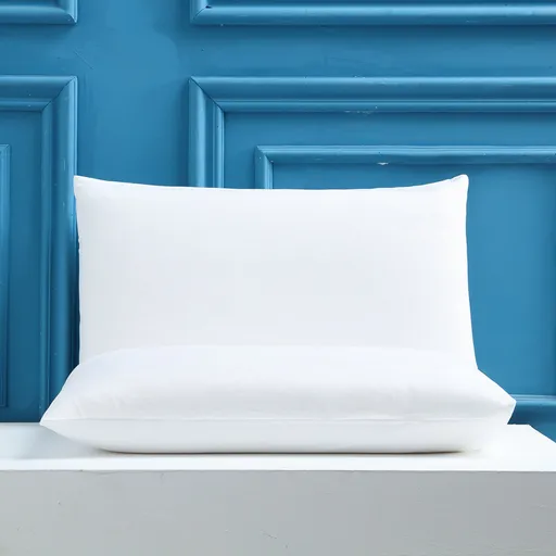 White Ultra Soft Brushed Waterproof Pillow Protectors (Set of 2) - 50x70cm, Stain & Spill Guard for Bed Pillows(Note: pillow core not included)