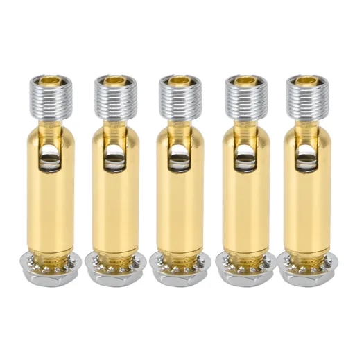 5Pcs M10 Sloped Ceiling Adapter for Ceiling Lamp Pendant Light Chandelier Track Suspension Accessories M10 External Gear Steering Joint Bronze