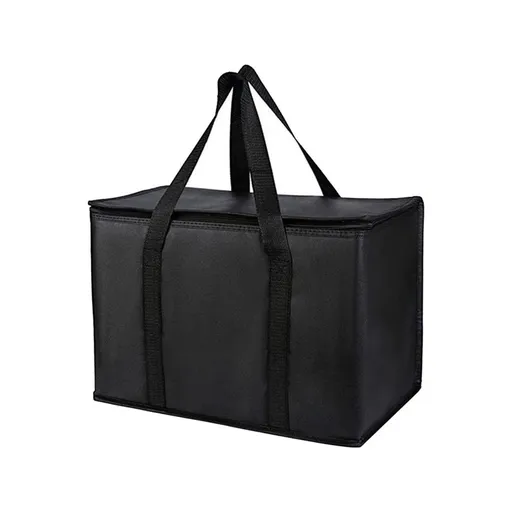 Large 65-70L Insulated Grocery Tote Bag, Reusable and Foldable, Keeps Food Hot or Cold, Perfect for Picnics and Camping, Zipper Closure, 1pc