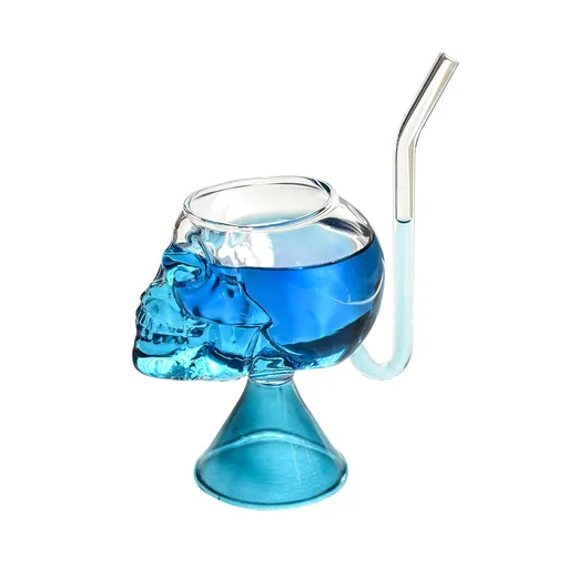 Skull Vampire Glass High Borosilicate Skull Glass Halloween Kitchen Decoration Cup for Fragrant Tea Red Wine