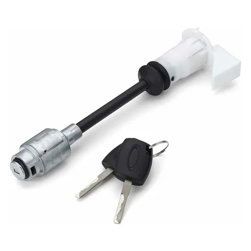 Bonnet Lock Barrel For Focus Mk2 C-Max, Bonnet Release Lock Kit 2004-2012 1343577 Long Type With 2 Keys