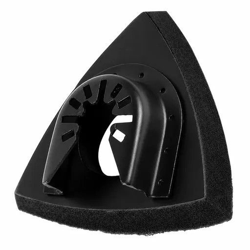 1Pc 3-1/8 Inch Triangle Sanding Pad, Oscillating Multitool Sanding Disc for Polishing, Deburring and Maintenance